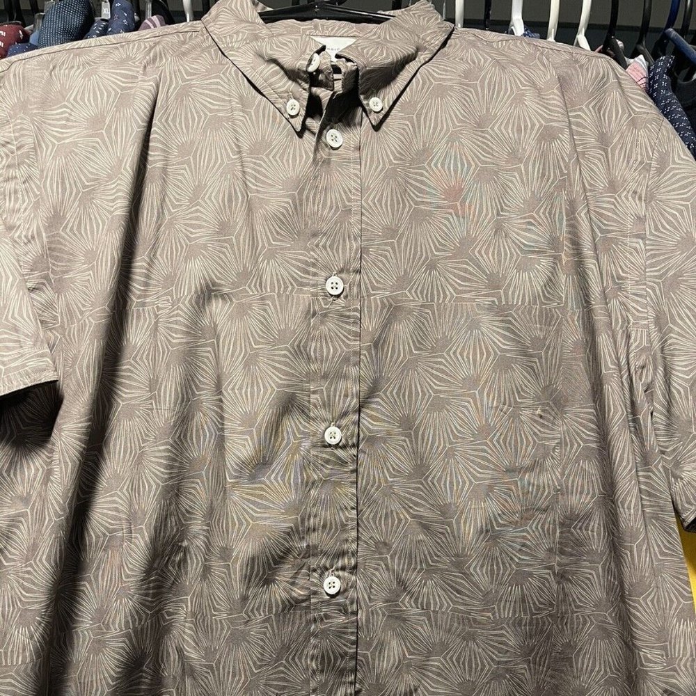billy reid short sleeve shirt xxl